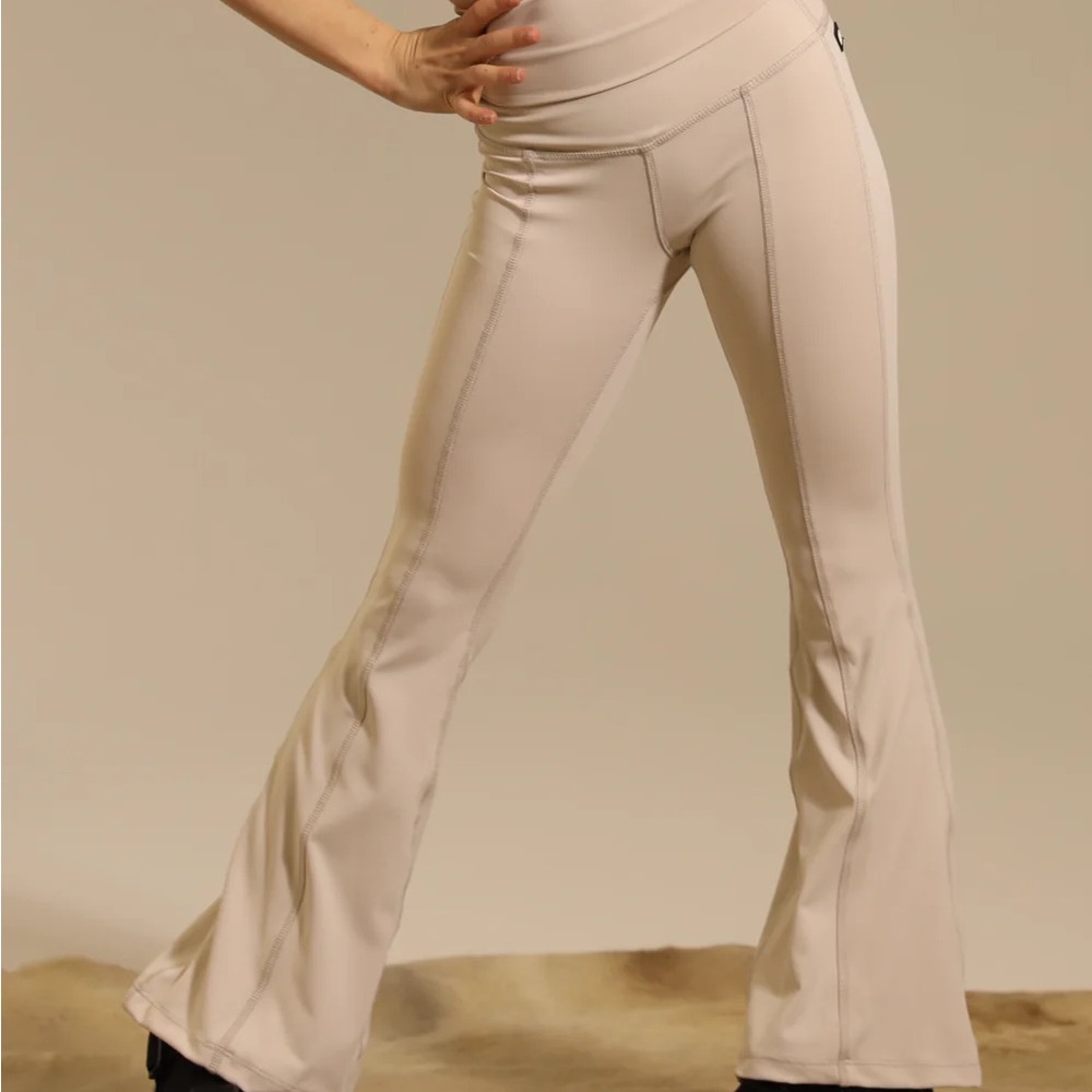 Tiger Friday Hippie Bell Flares - Ecru size CXL
